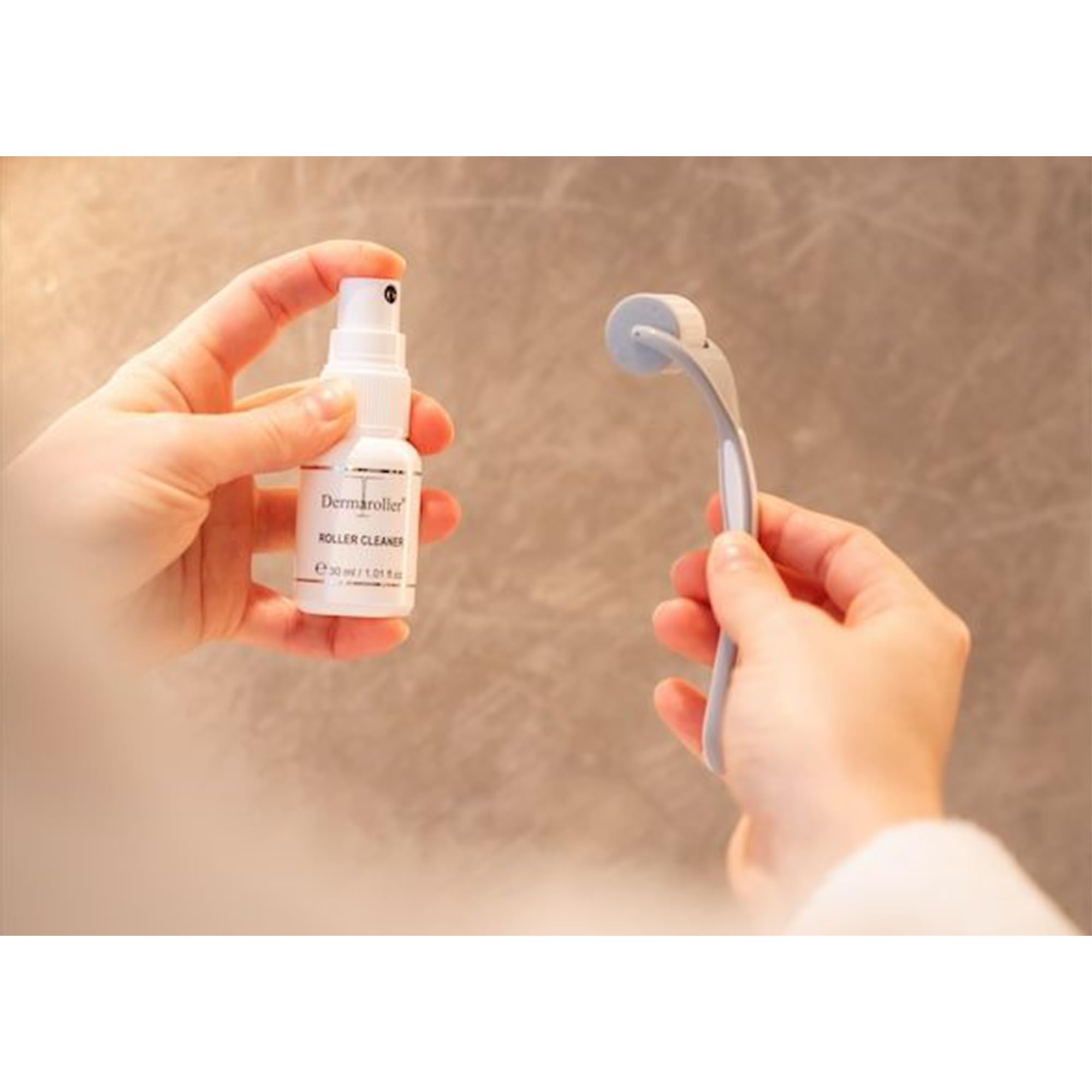 Dermaroller Roller Cleaner 30ml - Professional Microneedle Roller Cleaning Solution for Skincare Devices | Home Care & Salon Use | HC902 Model