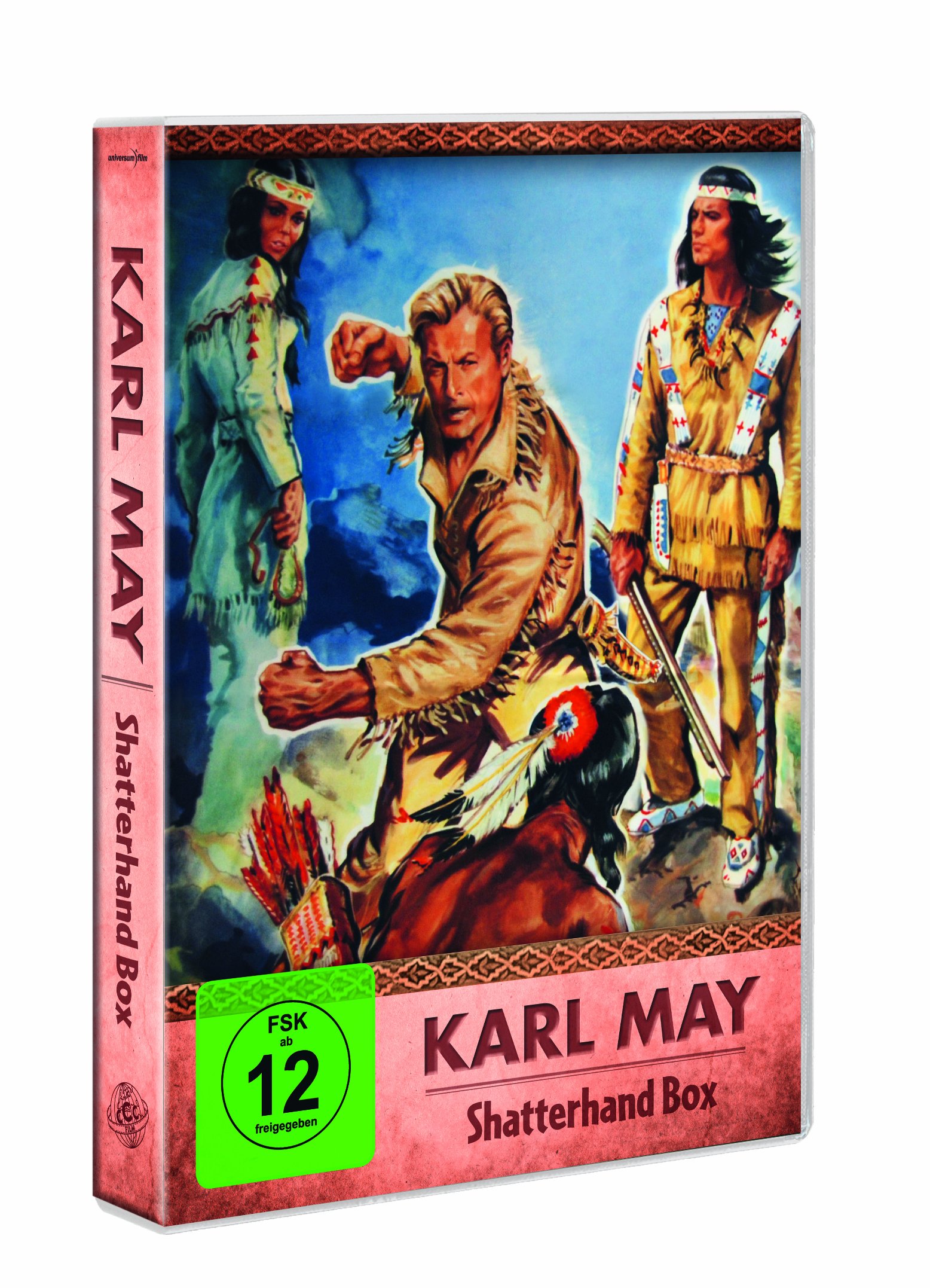 Karl May Shatterhand Box Set - Western Adventure Movie Collection [DVD] - Perfect for Western Film Fans and Home Theater Entertainment