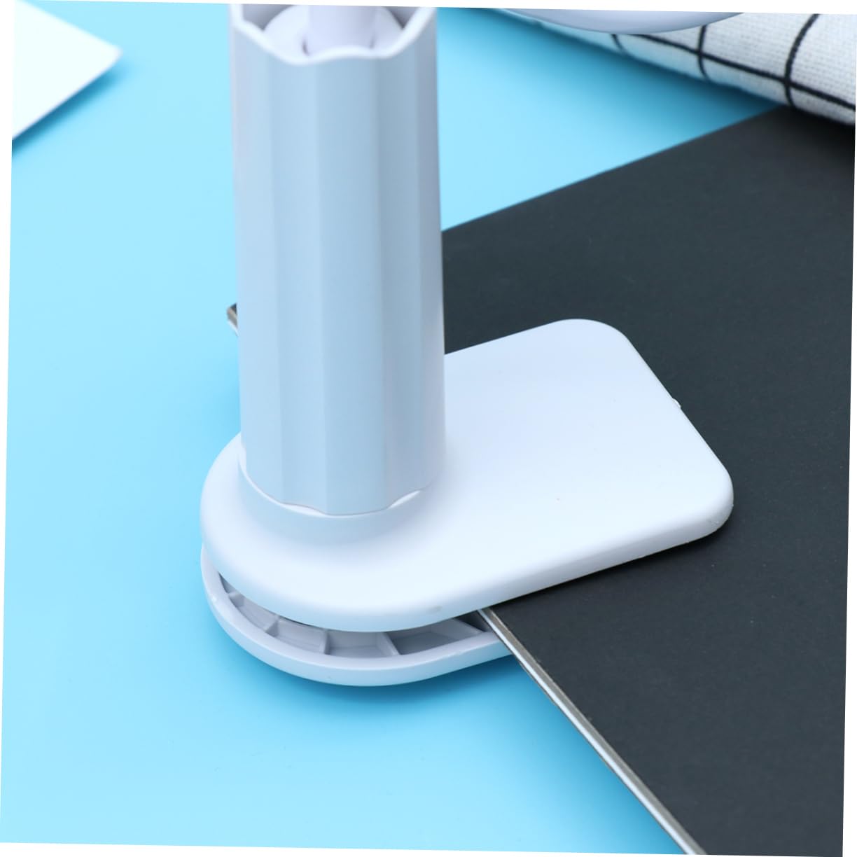 Ciieeo 3pcs Universal Car Phone Holder Clip - Durable Phone Stand & Shelf with White Clip-on Base for Home, Office, and Travel Use
