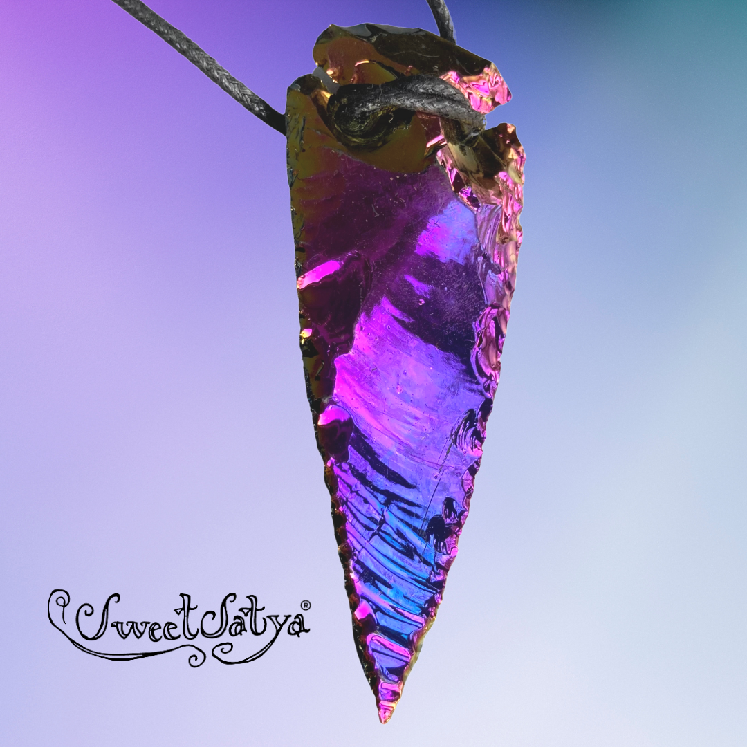 Premium Titanium Arrowhead Choker Necklace - Gothic Punk Jewelry for Women & Men - Perfect for Concerts, Parties & Alternative Fashion