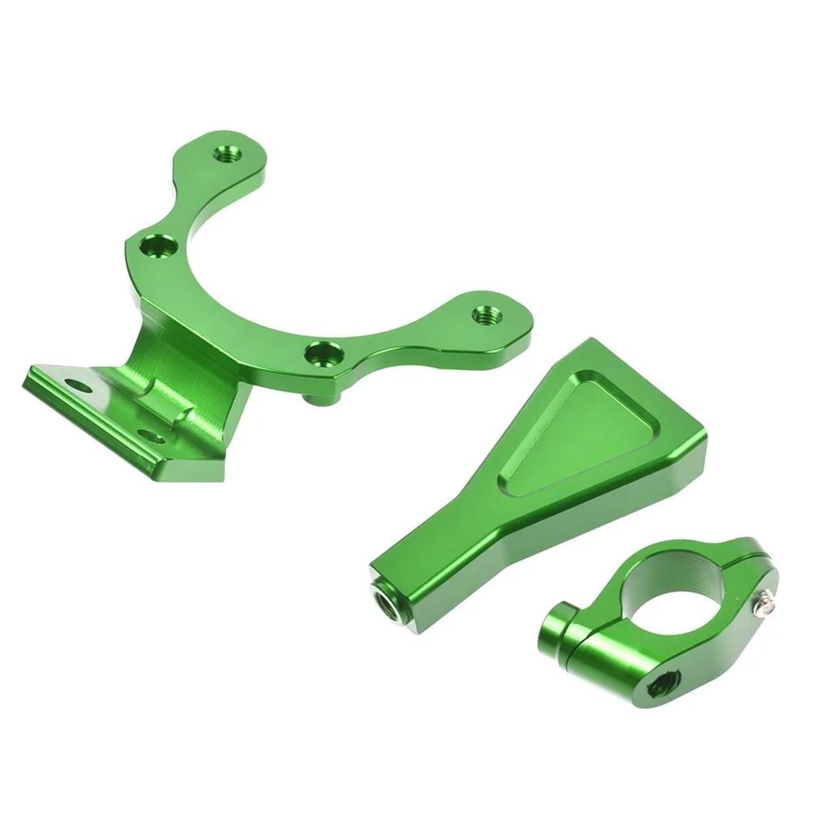 Carbon Fiber Motorcycle Steering Damper Stabilizer for Kawasaki Z900 (2017-2023) - Gold Mount Bracket Support Kit | Improves Handling & Reduces Vibration for Street & Track Riding