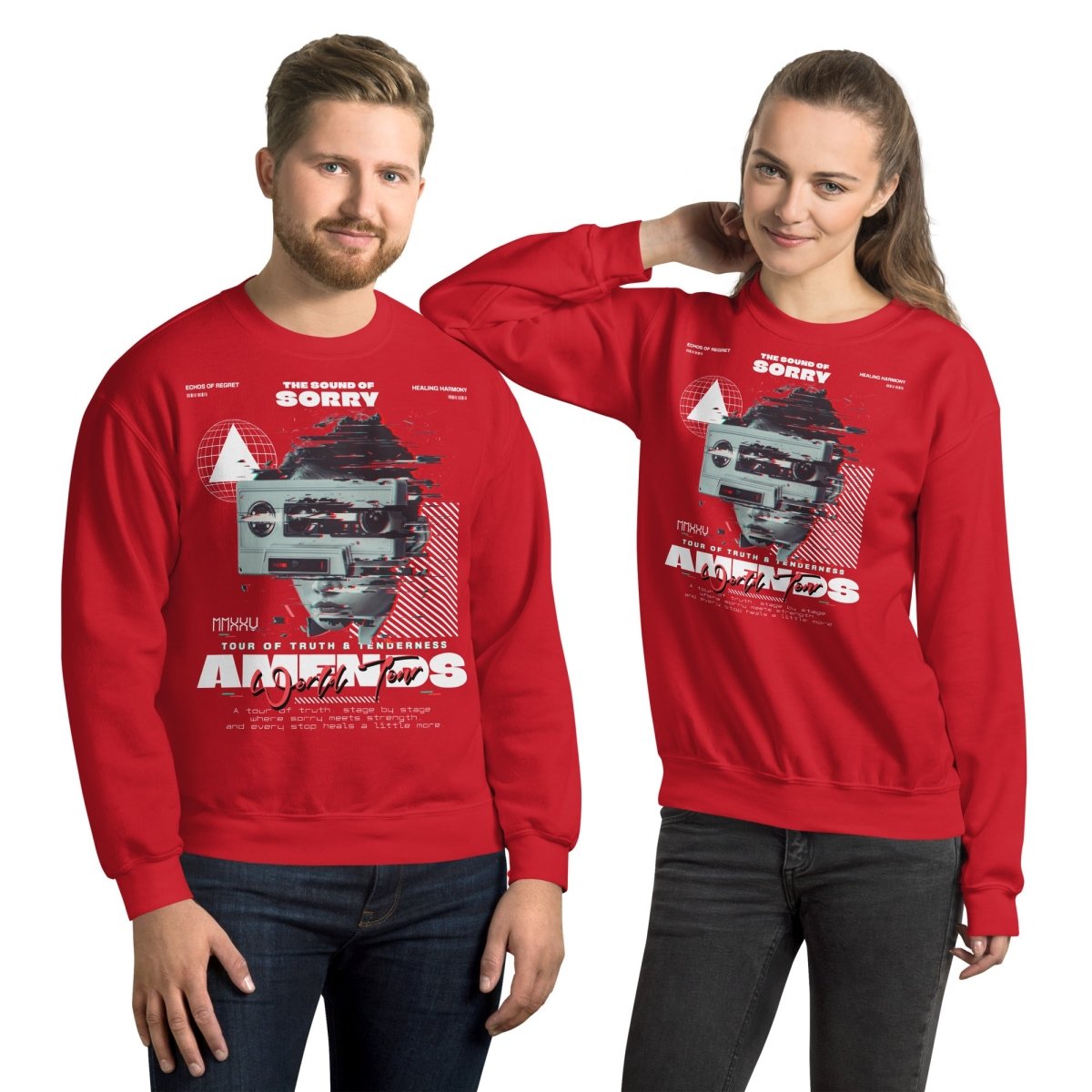 Amends World Tour Sweatshirt - Step 9 Metal Graphic Hoodie | Vintage Concert Merch | Perfect for Concerts, Gifts & Streetwear Fashion