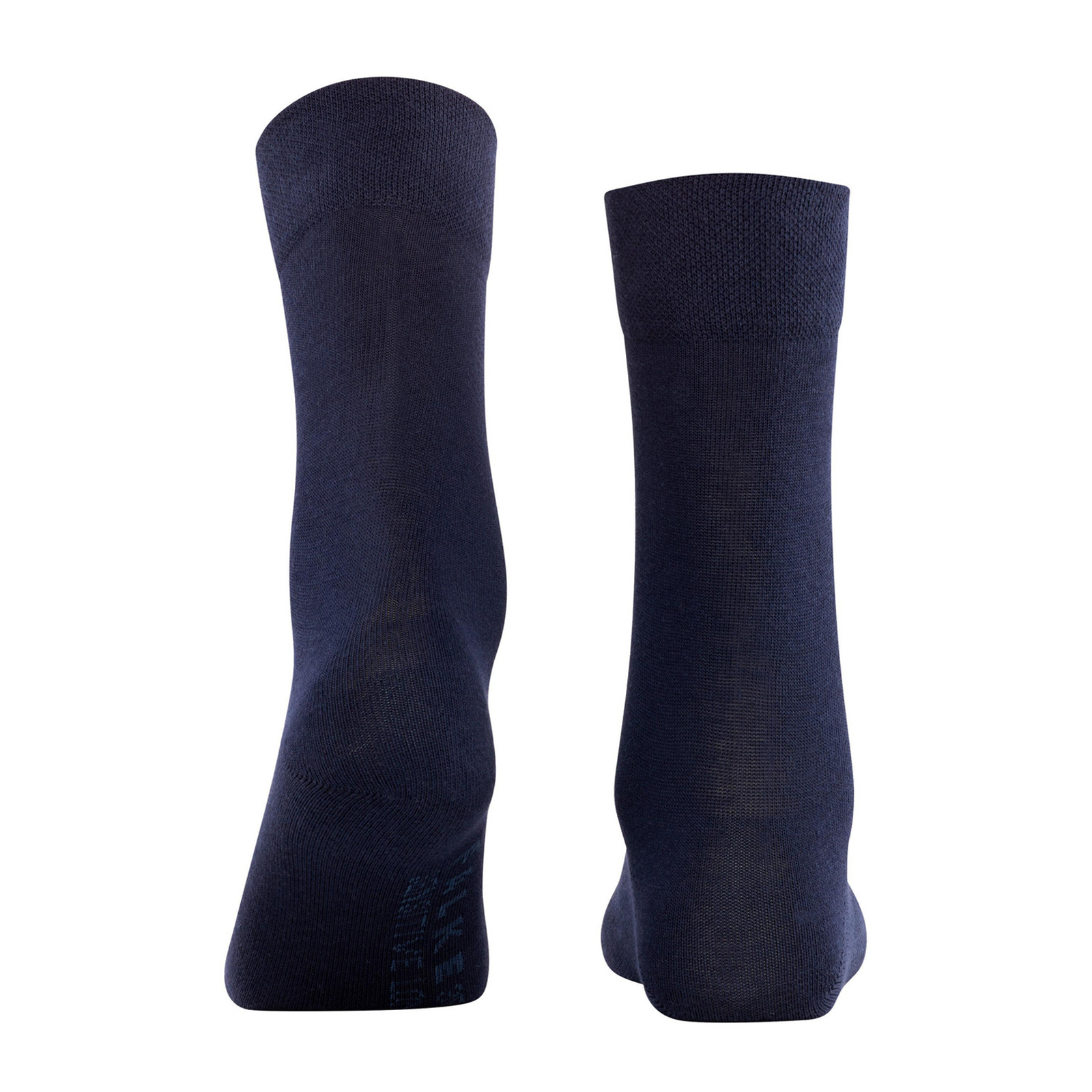 Falke Sensitive London Crew Socks for Women - Soft Comfortable Navy Blue Casual & Dress Socks - Perfect for Work, Travel & Everyday Wear