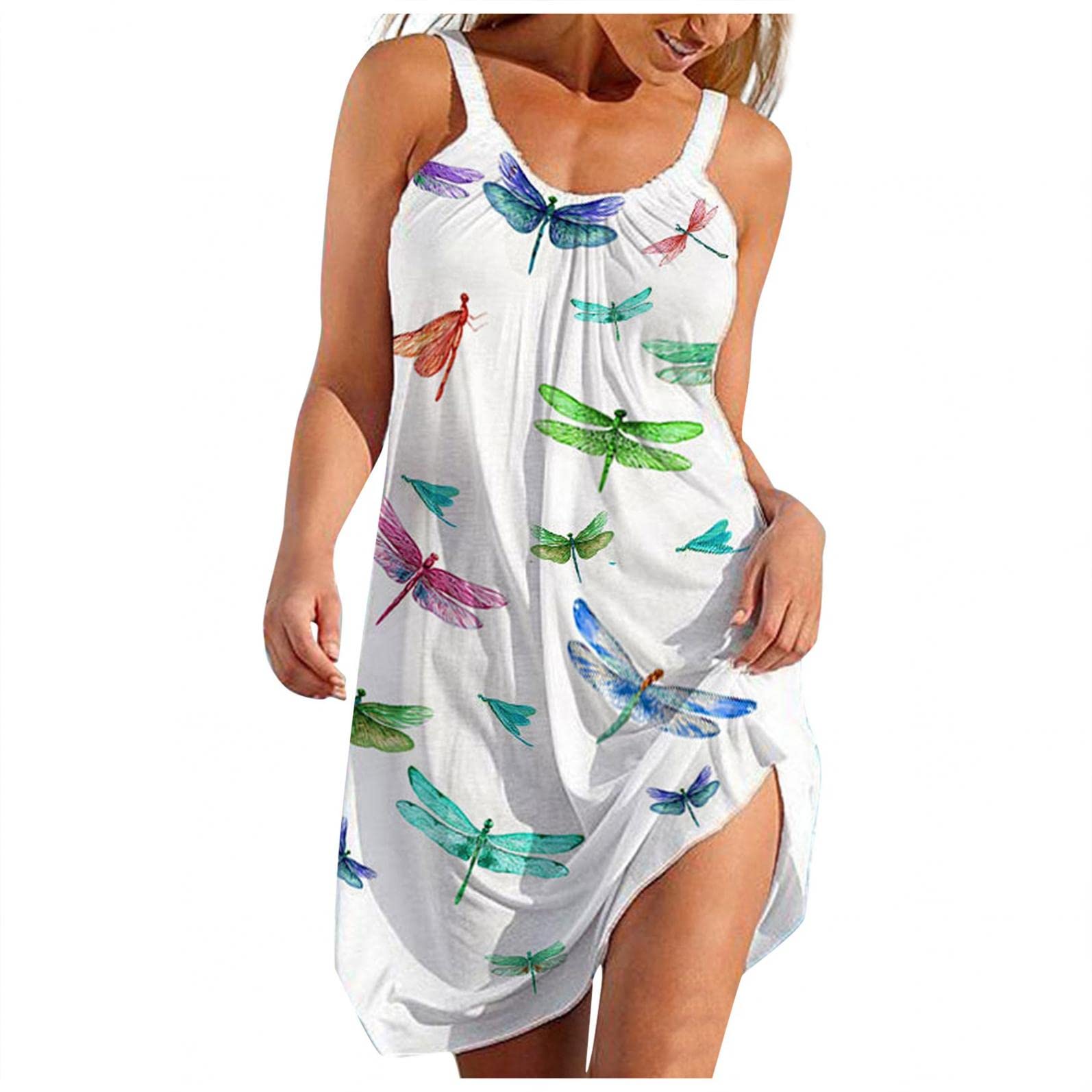 Bagelise Women's Off Shoulder Mini Dress - Sparkly Bodycon Clubwear, Elegant Sling Sundress for Summer Parties, Beach Vacations & Night Out