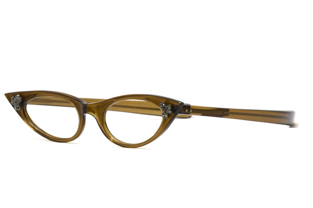 Vintage Cat Eye Sunglasses - 1960s Retro Style Clover Sunglasses for Women, UV Protection & Fashion Accessories - Perfect for Beach, Driving, and Outdoor Activities