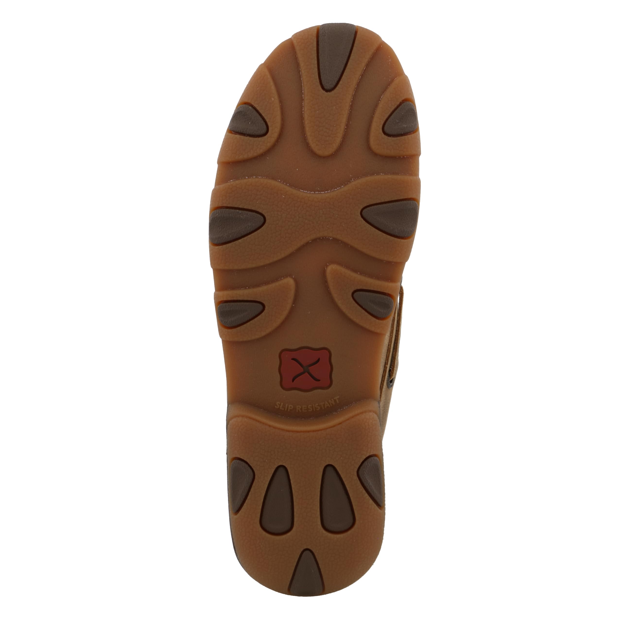 Twisted X Women's Comfortable Leather Boat Shoe Driving Moc - Slip-Resistant Moc Toe for Casual Wear, Boating & Driving