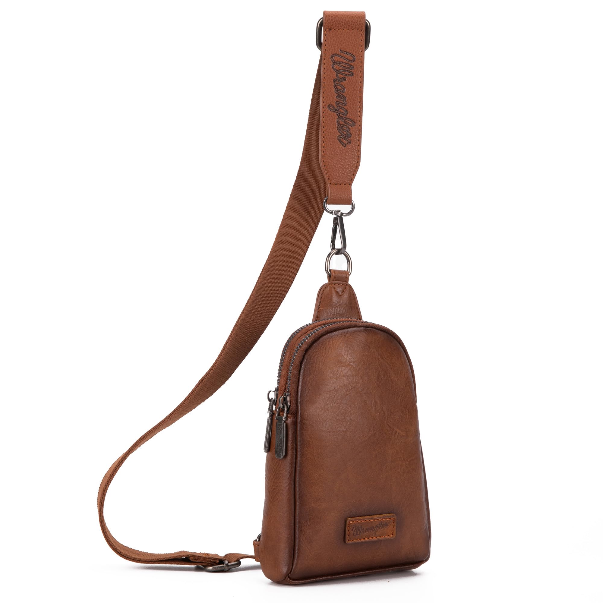 Wrangler Women's Crossbody Bag - Small Sling Bag & Chest Bag with Adjustable Strap - Perfect Gift for Travel, Shopping & Everyday Use