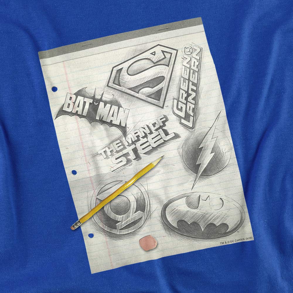 DC Logo Note Paper Women's T-Shirt - Casual Graphic Tee for Women - Perfect for Everyday Wear, Street Style & Lounge Outfits