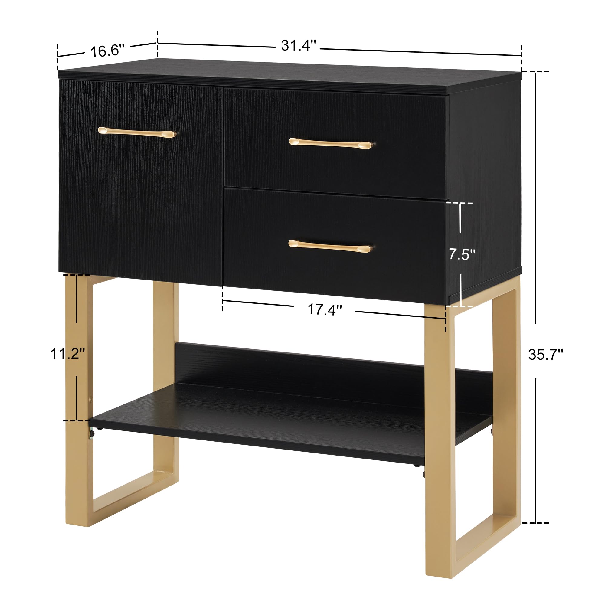 Professional Barber Station Wall Mount Storage Cabinet - Black Salon Equipment for Hair Stylists with Drawers & Shelves | Perfect for Home & Commercial Barber Shops, Spas, Beauty Salons & Bathroom Organization