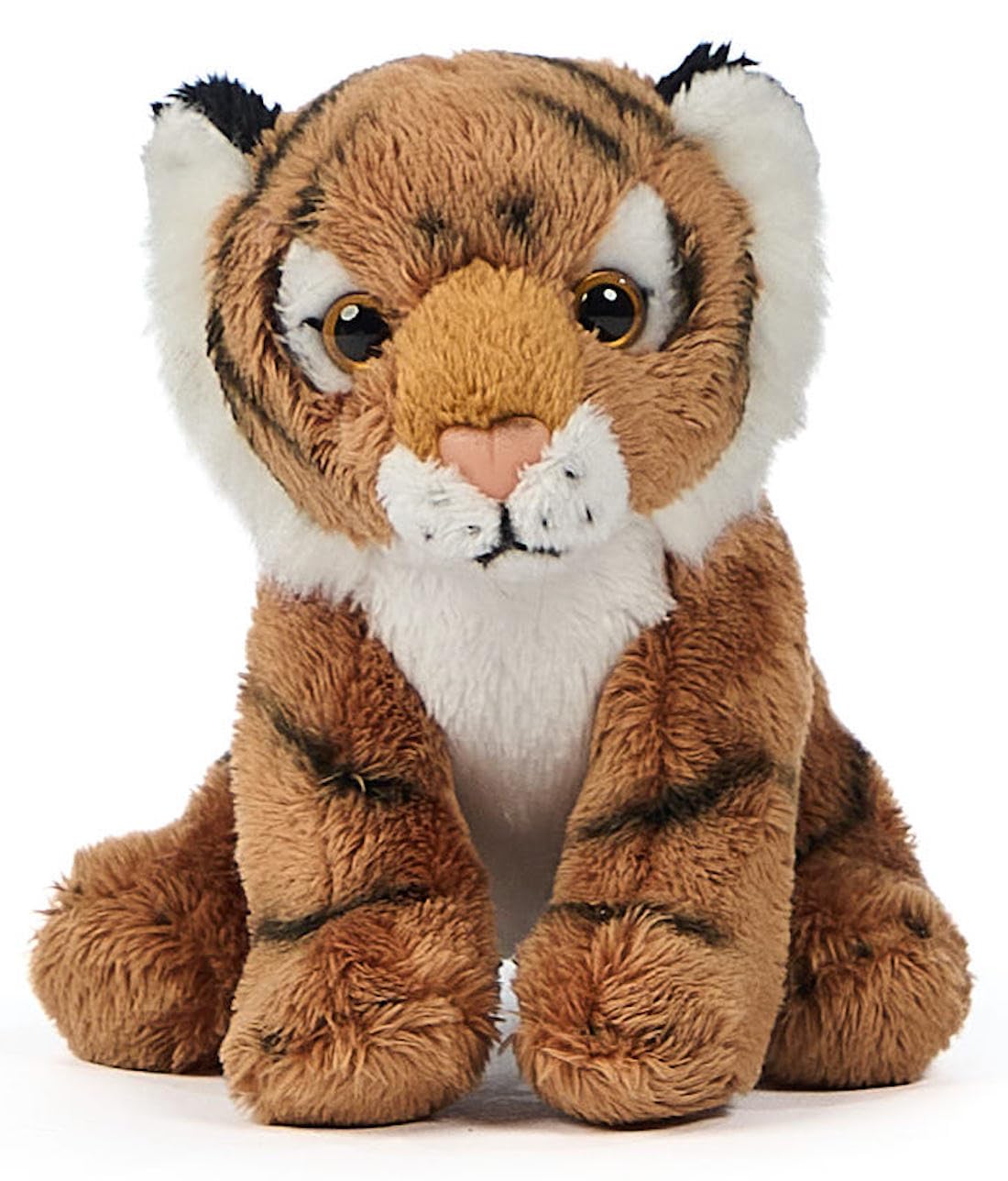 Uni-Toys Plush Tiger Stuffed Animal - 15 cm Soft Cuddly Toy for Kids, Baby Shower Gift & Nursery Decor - Perfect for Playtime, Comfort & Collectibles