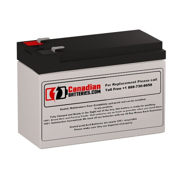 12V 10Ah Replacement Battery for Idealpower Ela 12V 10Ah with F2 Terminals - Perfect for Power Wheels, Scooters, and Emergency Backup Power