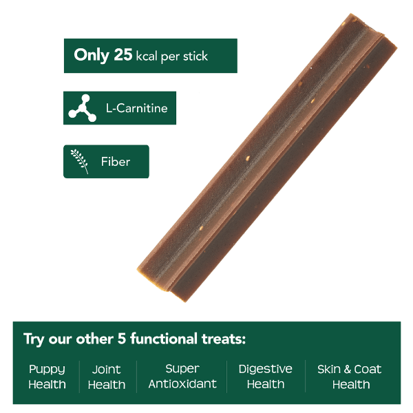 Naked Weight Management Small Dental Chew Sticks for Dogs - Natural Teeth Cleaning Treats for Puppies & Adult Dogs - Perfect for Oral Care & Fresh Breath at Home or Travel
