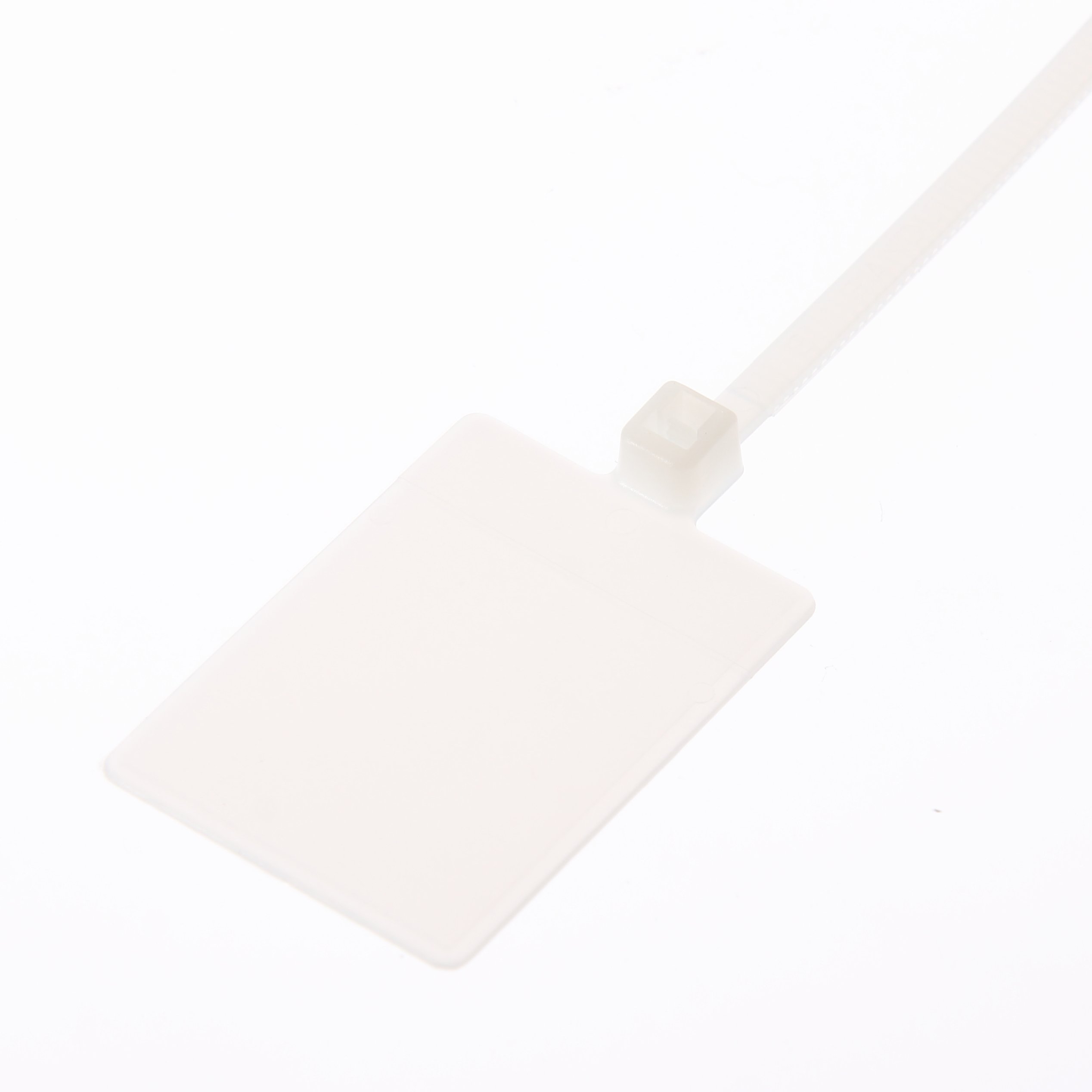 Panduit PLF1MA-M Miniature Nylon 6.6 Cable Marker Flag - 5.1 Inch Length, Natural (1000-Pack) - Perfect for Wire Organization & Electrical Labeling in Data Centers & Industrial Settings