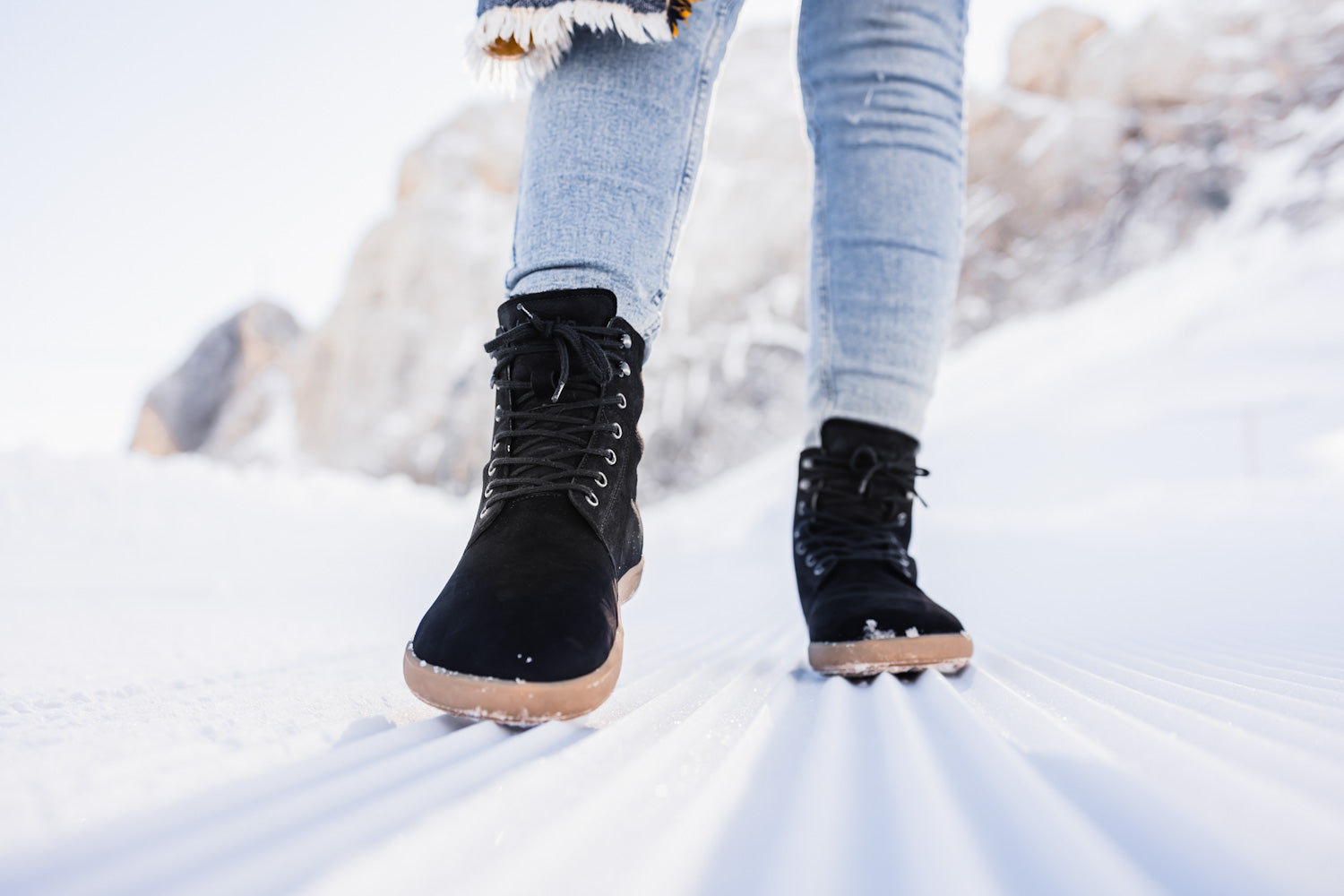 Be Lenka Winter 3.0 Barefoot Boots for Women & Men - Waterproof Cold Weather Minimalist Shoes with Wide Toe Box - Perfect for Snow, Hiking & Outdoor Activities