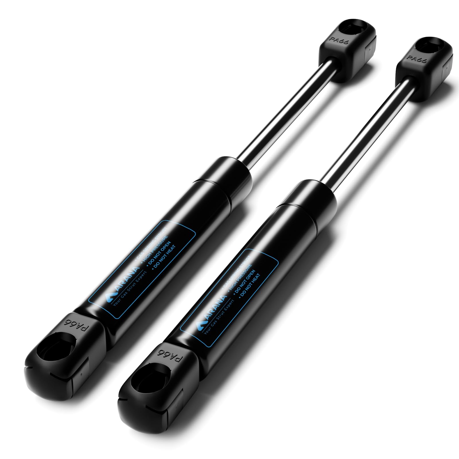 ARANA SX115P20 11-Inch Gas Struts Spring Shocks 20Lb/89N - Heavy Duty Lift Supports for Truck Toolbox, Cabinets, Utility Box, Toy Box & Job Box Lids (Set of 2) - Perfect for Automotive, RV, Marine & Home Storage Solutions