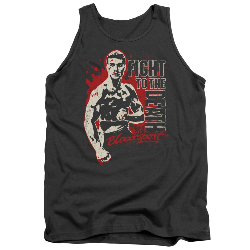 Bloodsport to The Death Unisex Tank Top for Men & Women - Gym, Workout, Casual Streetwear Fashion