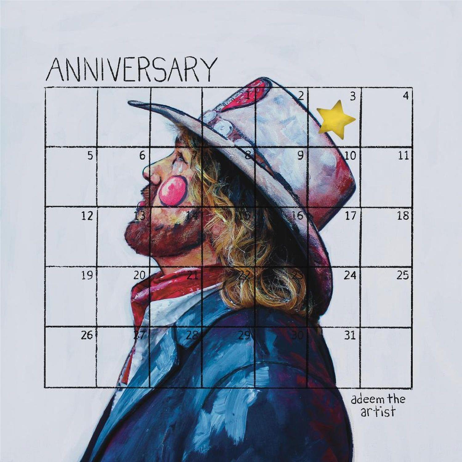 Adeem The Artist Anniversary CD - Limited Edition Music Album for Collectors & Fans - Perfect for Gifts, Home Decor & Music Enthusiasts