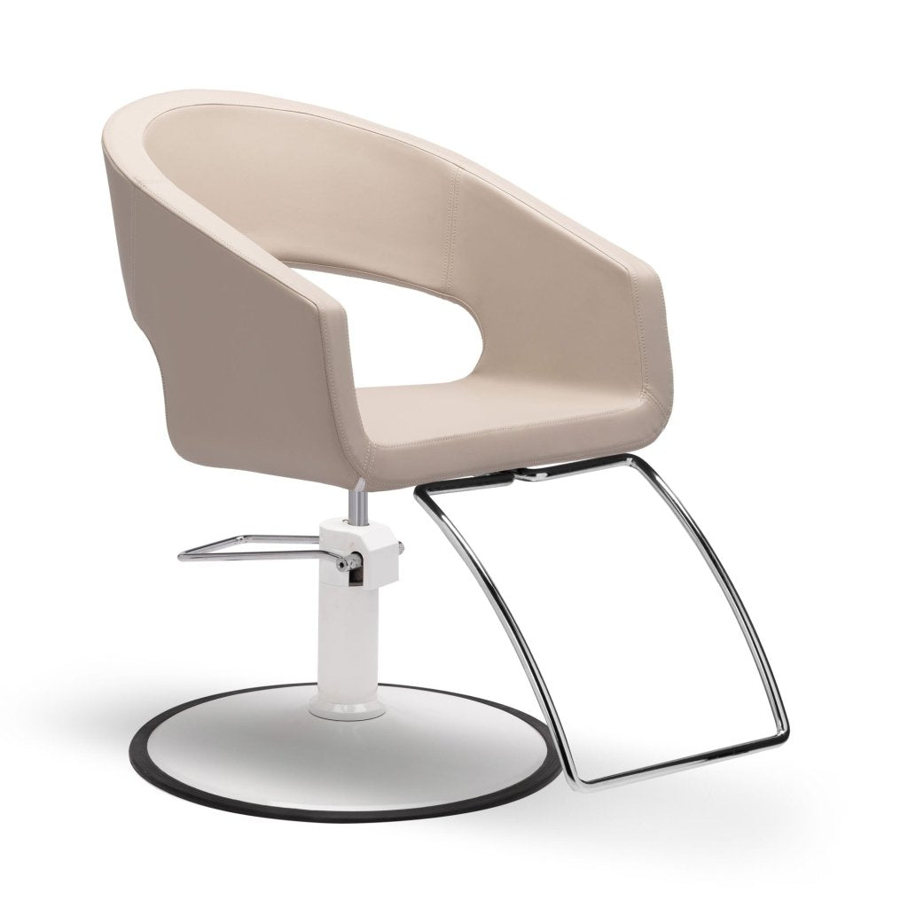 Lanvain® Relax Styling Chair 968 - Adjustable Salon Hairdressing Chair with Hydraulic Lift for Barber Shop, Beauty Salon & Home Use | Professional Styling & Comfortable Seating Solution