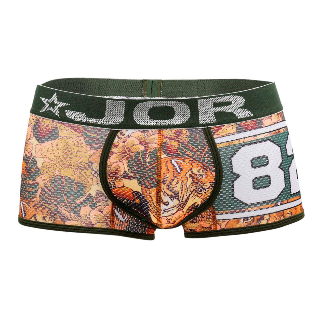 **JOR Men's Fashion Boxer Briefs - Soft Cotton Underwear for Men - Comfortable & Breathable - Perfect for Daily Wear, Workout & Sleep**