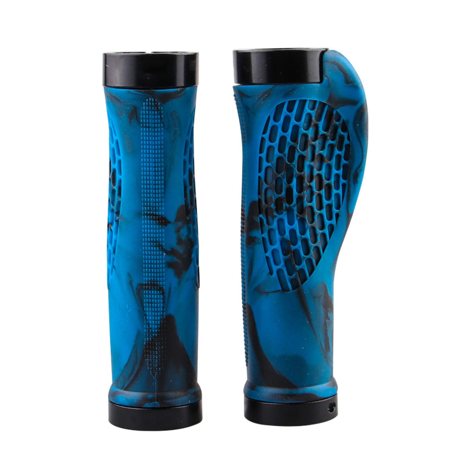 SONGBIRDTH 1 Pair Mountain Bike Handlebar Grips - Non-Slip Protective Covers for Road & MTB Bicycles | Durable Locking Riding Tools for Commuting & Off-Road Cycling Accessories
