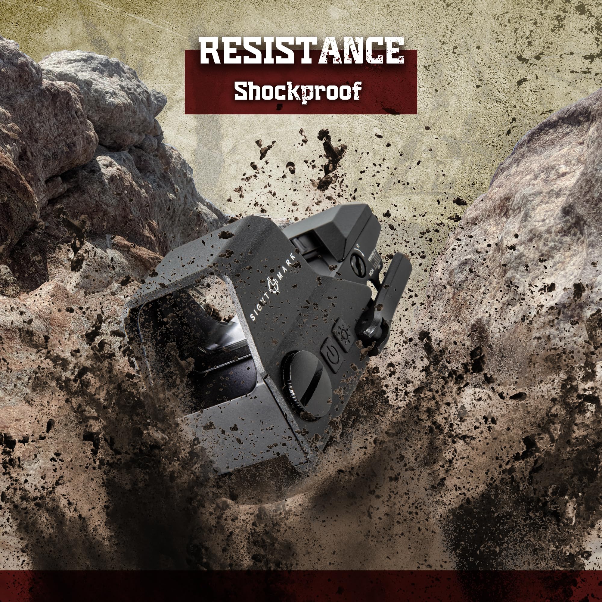 Sightmark Ultra Shot R-Spec Red Dot Sight with Laser | Reflex Sight for Pistols & Rifles | Hunting, Tactical & Home Defense Use