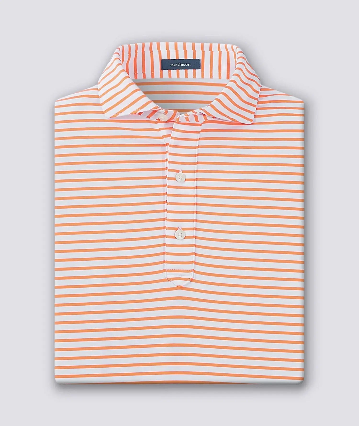 GUS Stripe Performance Polo Shirt for Men - Moisture Wicking, Breathable & Comfortable - Perfect for Golf, Tennis & Casual Wear