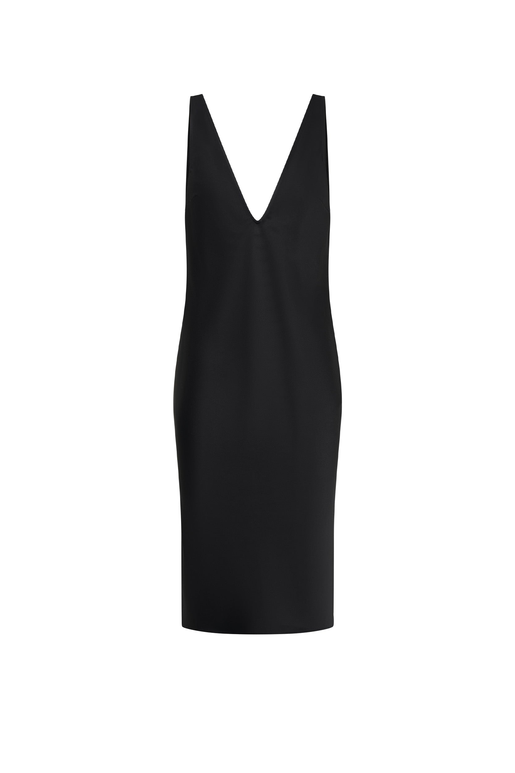 Sammy Black Slip Dress - Elegant Women's Evening Gown for Parties, Date Nights & Special Occasions
