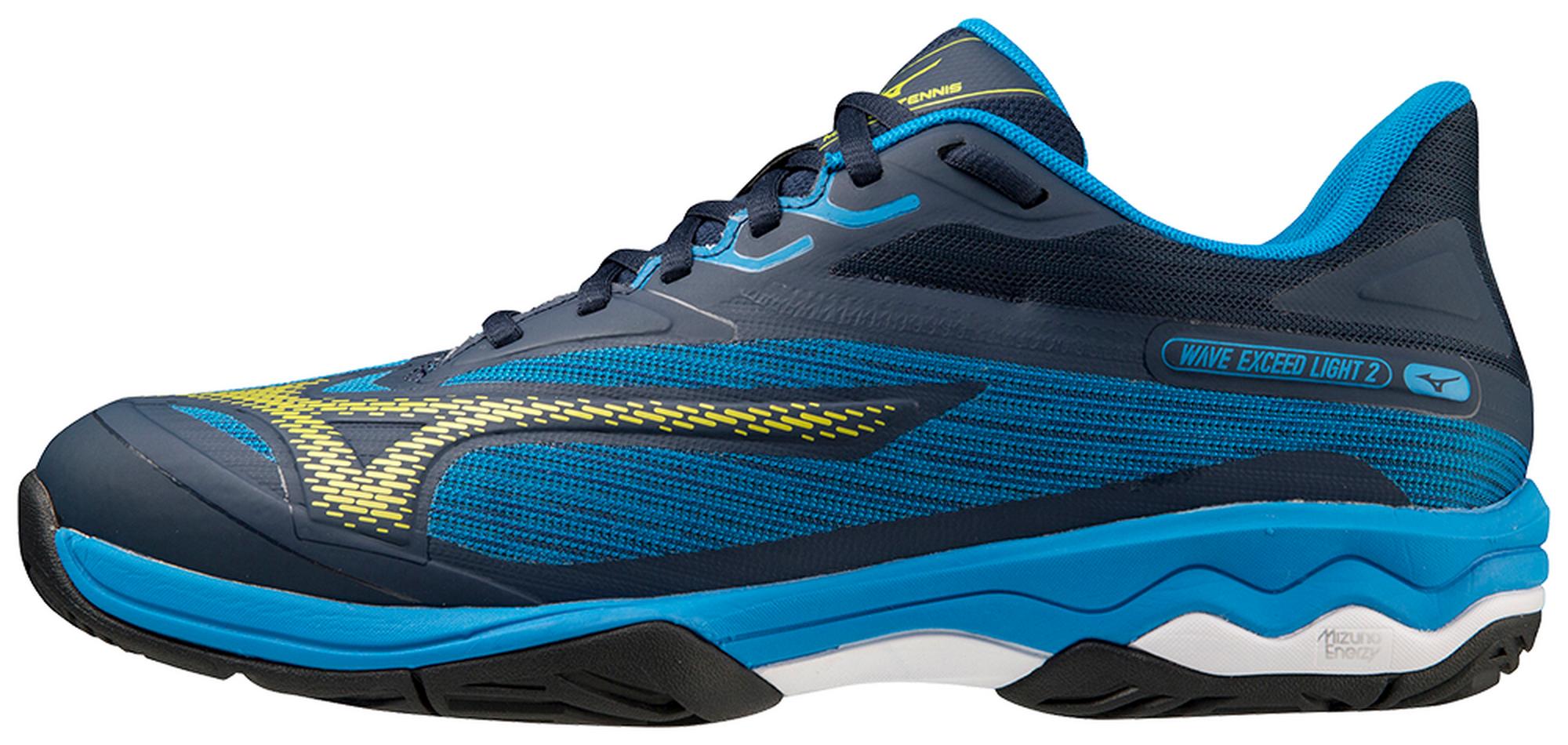 Mizuno Wave Exceed Light 2 AC Men's Pickleball & Tennis Shoes - Lightweight Performance Court Shoes for Indoor/Outdoor Play