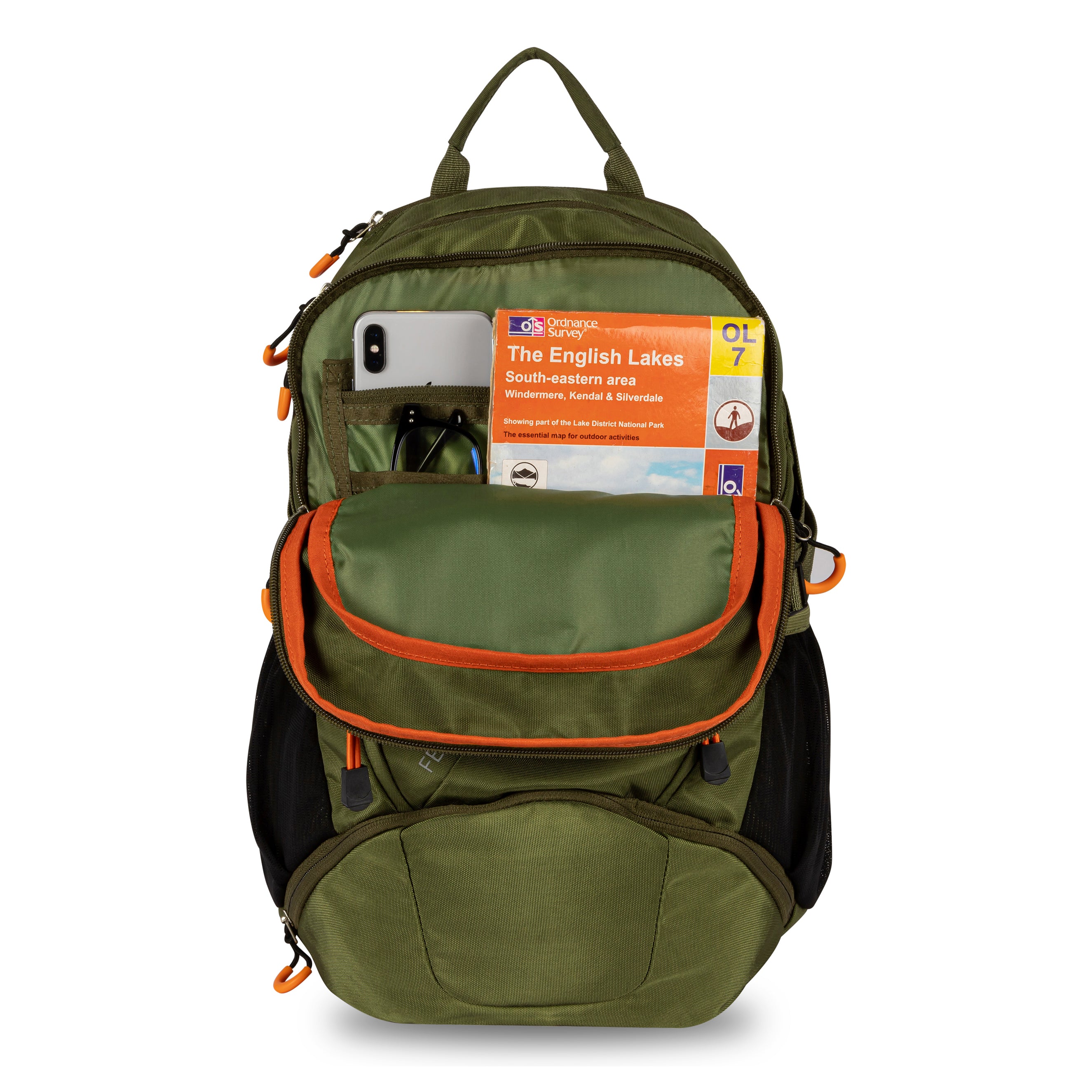 Fellside 20L Lightweight Hiking Backpack - Waterproof Daypack for Outdoor Camping, Travel & School - Durable & Comfortable for Men & Women