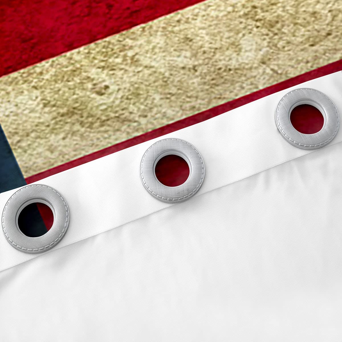 American Flag Military Camo Window Curtains - 2 Panels 42x84 Inches, Army Tank Fighter Aircraft Design for Boys & Men's Bedroom, Living Room Decor - Perfect for Patriotic Home, Office & Dorm Room Decorations