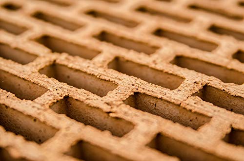 20x30 Inch Laminated Building Brick Background Poster - Vibrant Colors & High-Quality Print - Perfect for Home Decor, Office, Kids Room & Gamer Setup