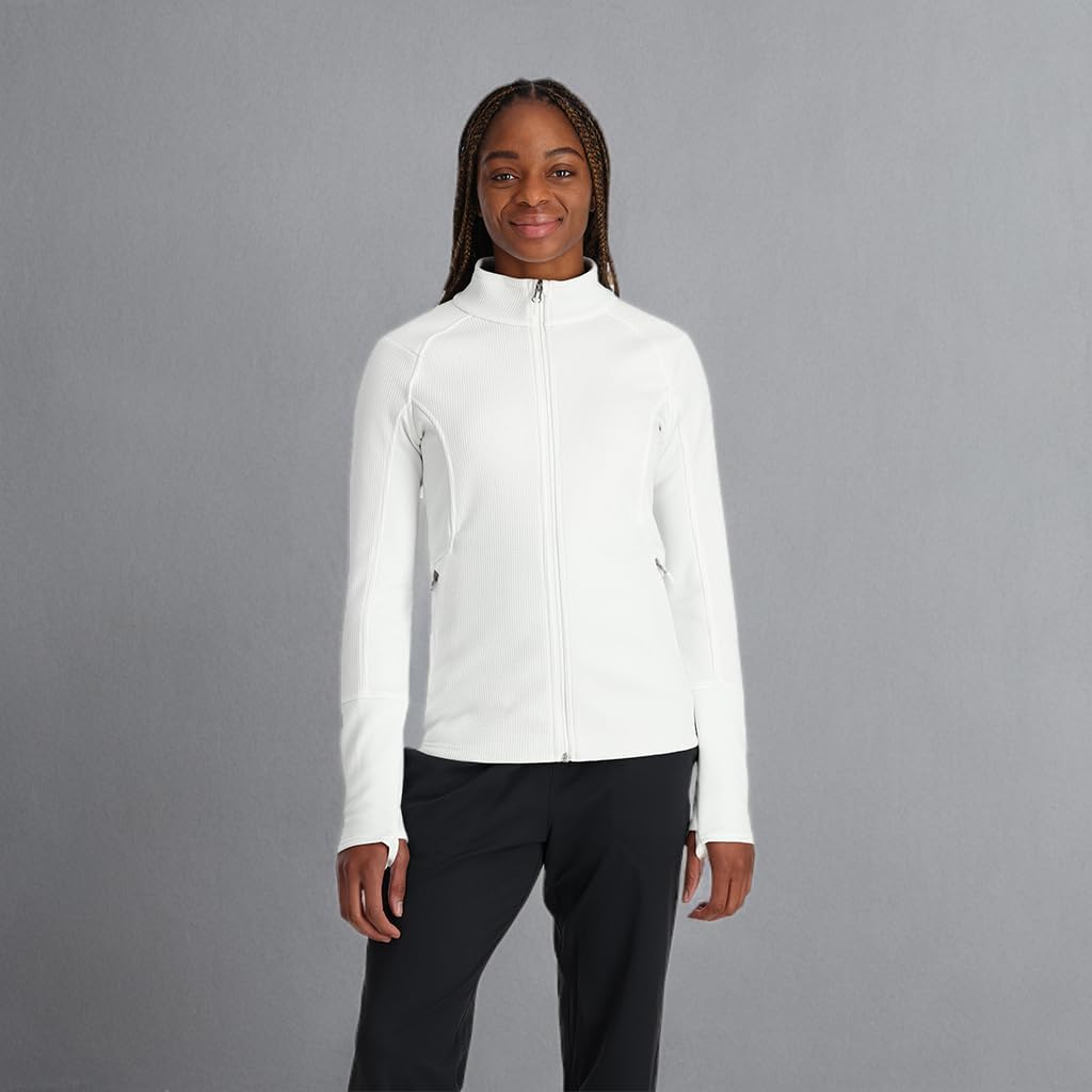 Spyder Women's Bandita Full Zip Fleece Jacket - Soft Warm Winter Pullover for Hiking, Running & Outdoor Activities