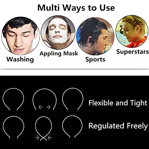 GARG 30-Pack Maha Combo Hairbands for Women & Girls - Soft Stretch Hair Accessories for School, Work, Sports & Everyday Styling
