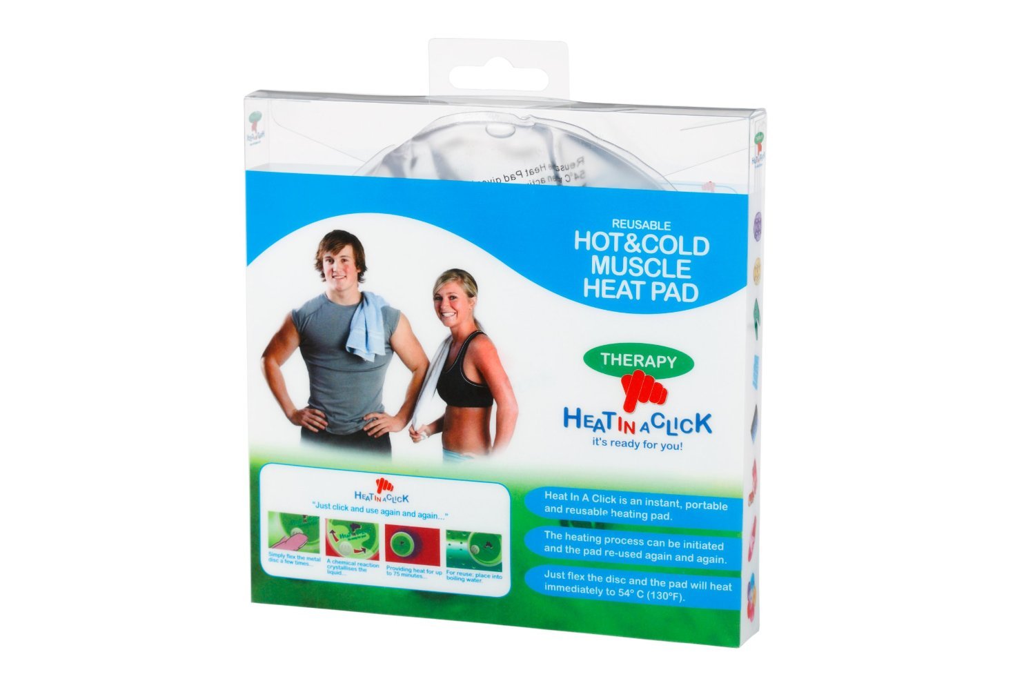 Portable Electric Heating Pad for Muscle Pain Relief - Fast Heating Therapy Wrap for Back, Neck & Shoulder Pain - Perfect for Home, Office & Travel Use
