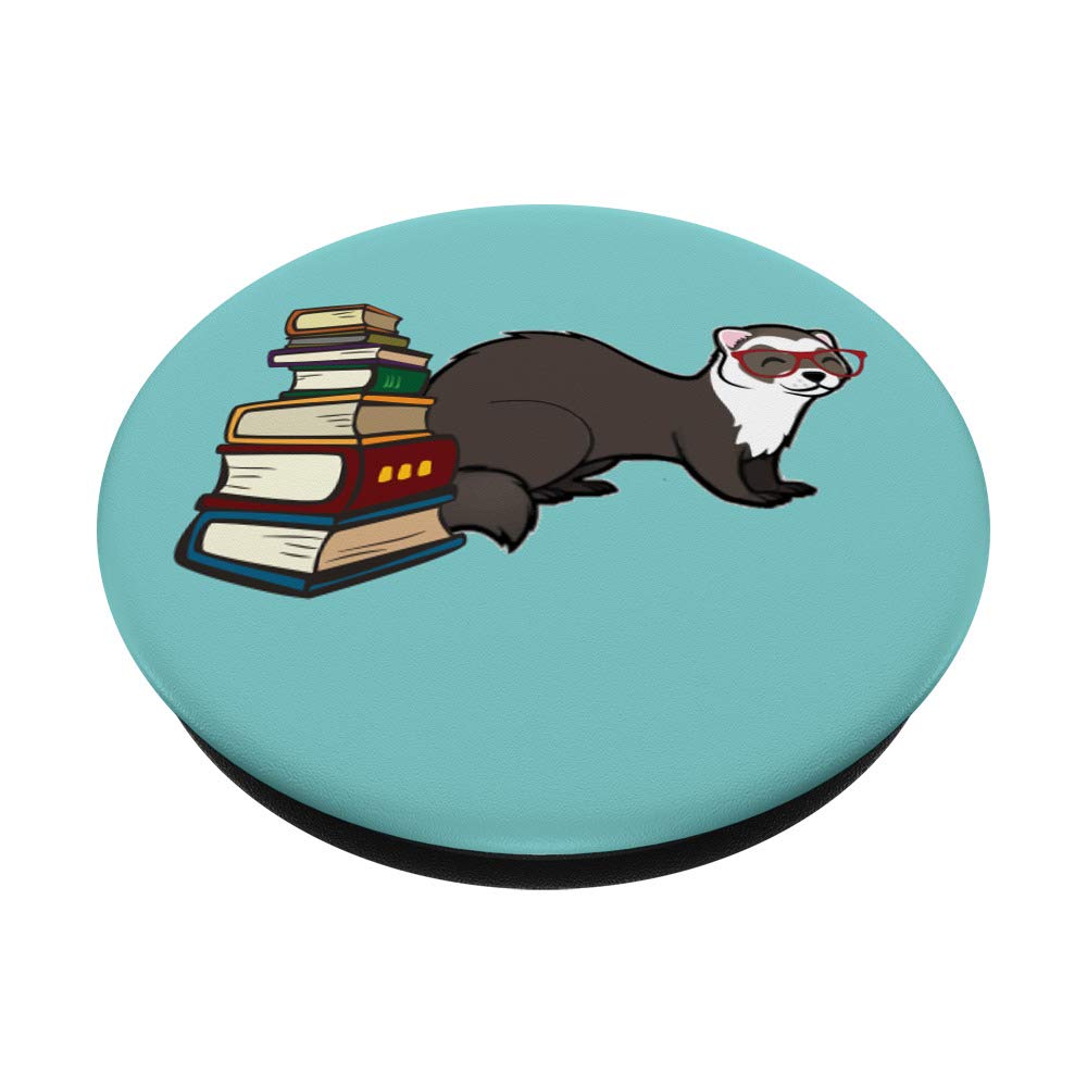 Ferret PopSockets PopGrip - Interchangeable Phone Grip & Stand for iPhone, Samsung, Smartphones | Perfect for Selfies, Video Calls & Secure Phone Handling