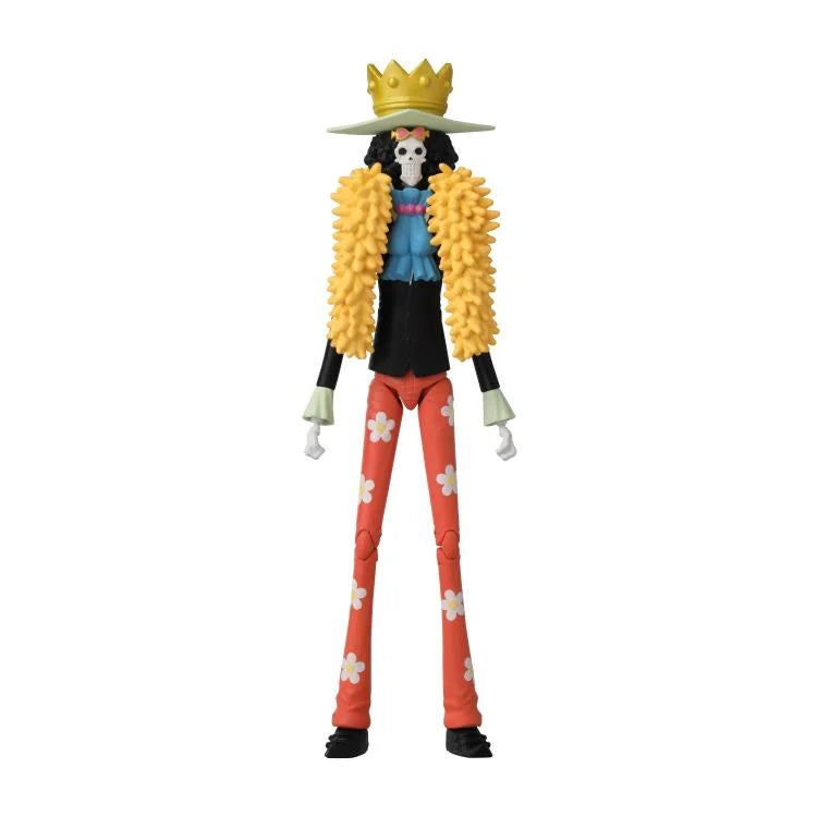 One Piece Anime Heroes Brook Action Figure - Official Licensed Collectible for Fans & Gift Ideas | Perfect for Display, Cosplay, and Anime Merchandise Collections