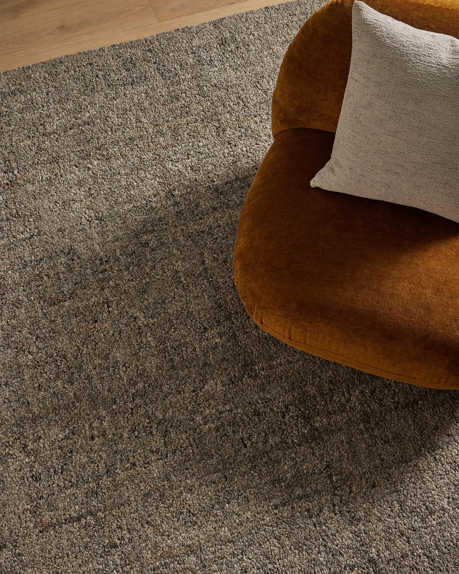 Marceau Rug Shale - Premium Handmade Area Rug for Living Room, Bedroom & Dining Room - Soft & Durable Home Decor for Cozy Spaces