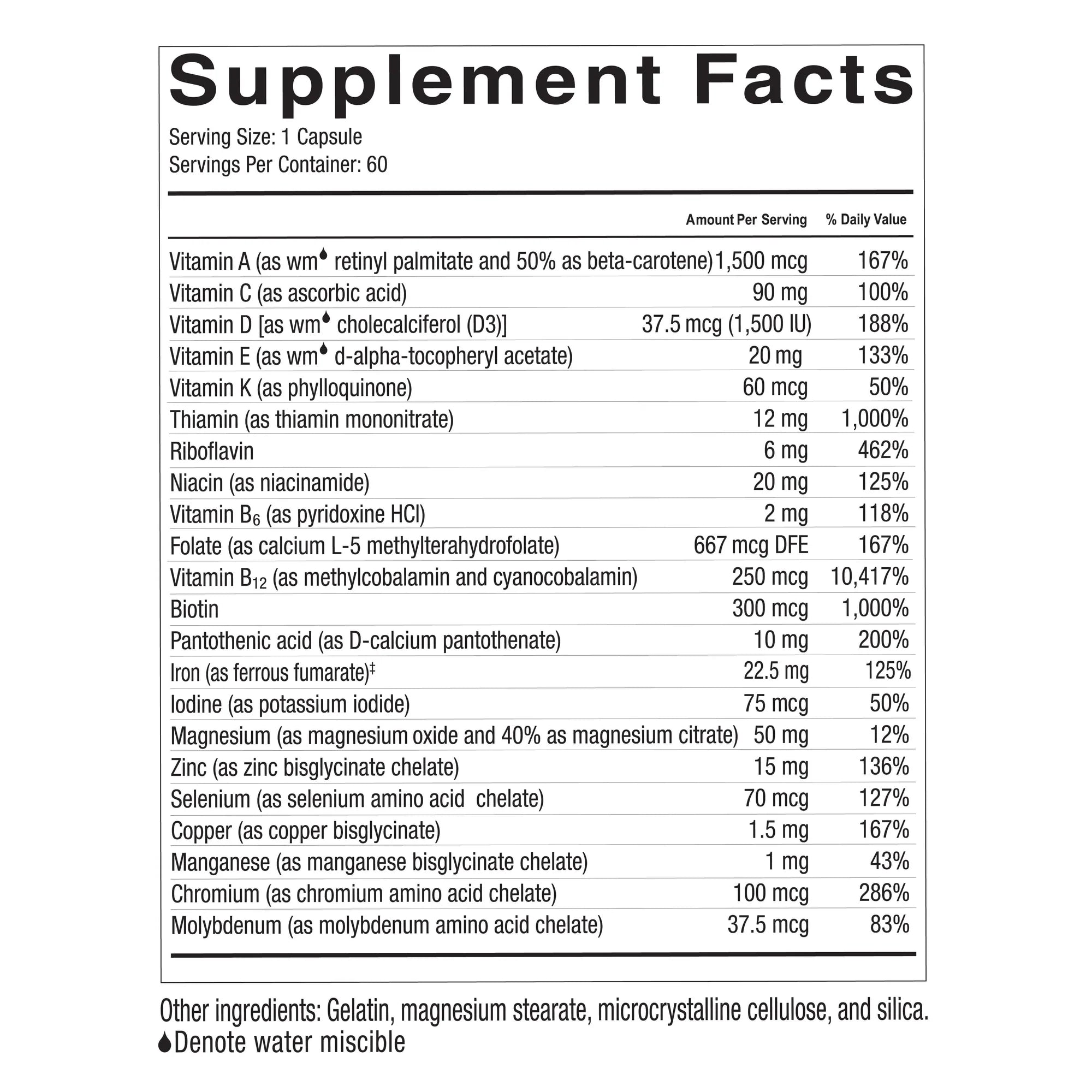 Multi Complete 45 Forest Berry with Iron - Premium Multivitamin Supplement for Adults - Boost Energy & Immunity - Perfect for Daily Wellness & Active Lifestyle