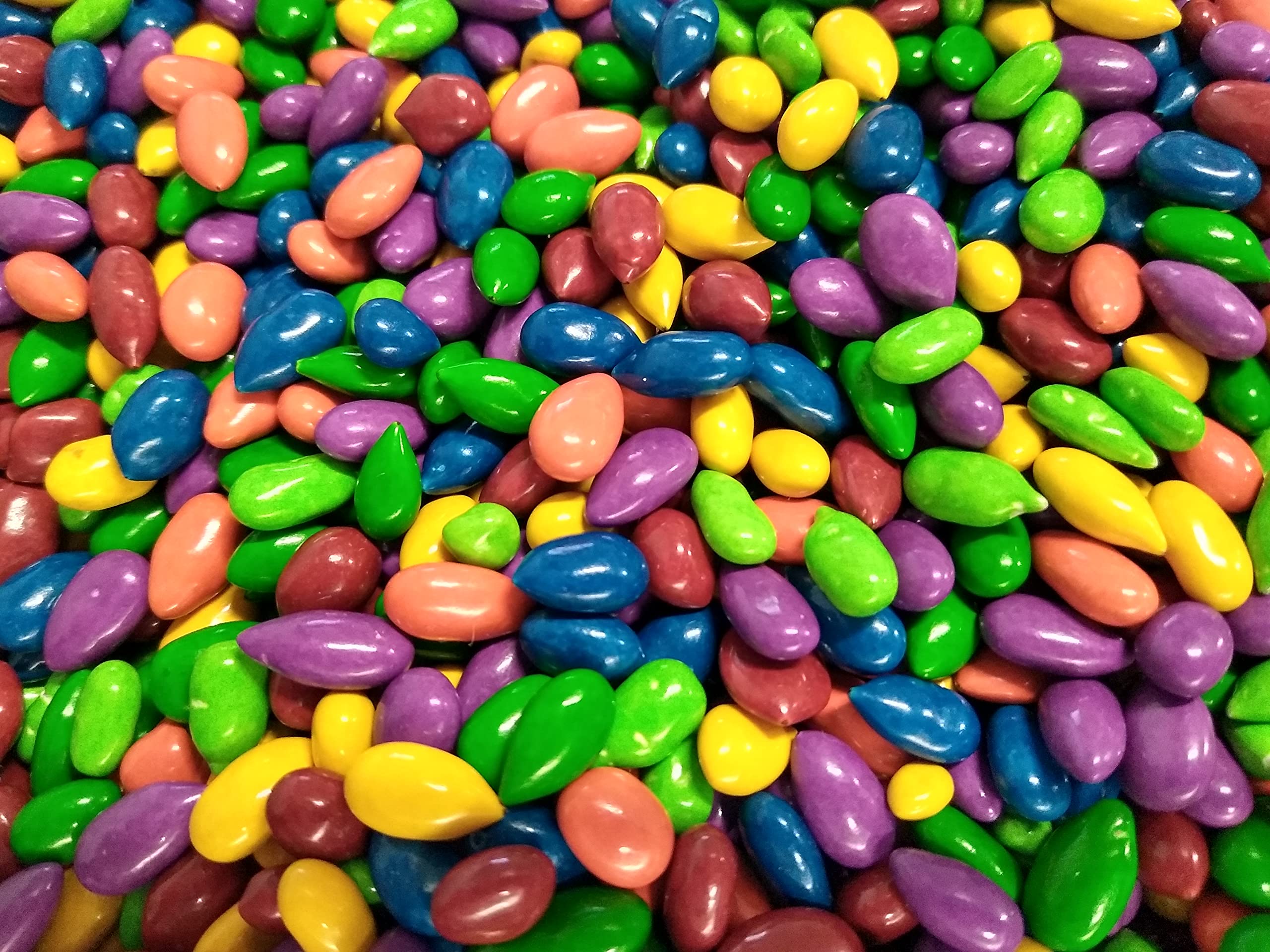 Sunbursts Chocolate Covered Sunflower Seeds - 1 lb Bag of Colorful, Fresh & Crunchy Snacks - Perfect for Parties, Gifts & Healthy On-the-Go Treats