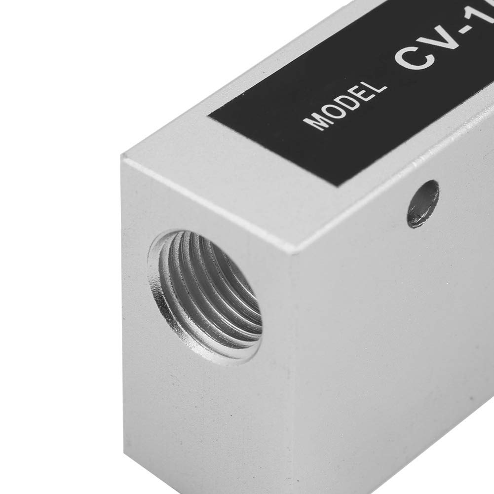 CV-15HS Aluminum Alloy Ejector Vacuum Generator Valve for HVAC Systems | High Performance AC Vacuum Pump for Automotive & Refrigeration Repair | Perfect for HVAC Technicians & DIY Car Maintenance