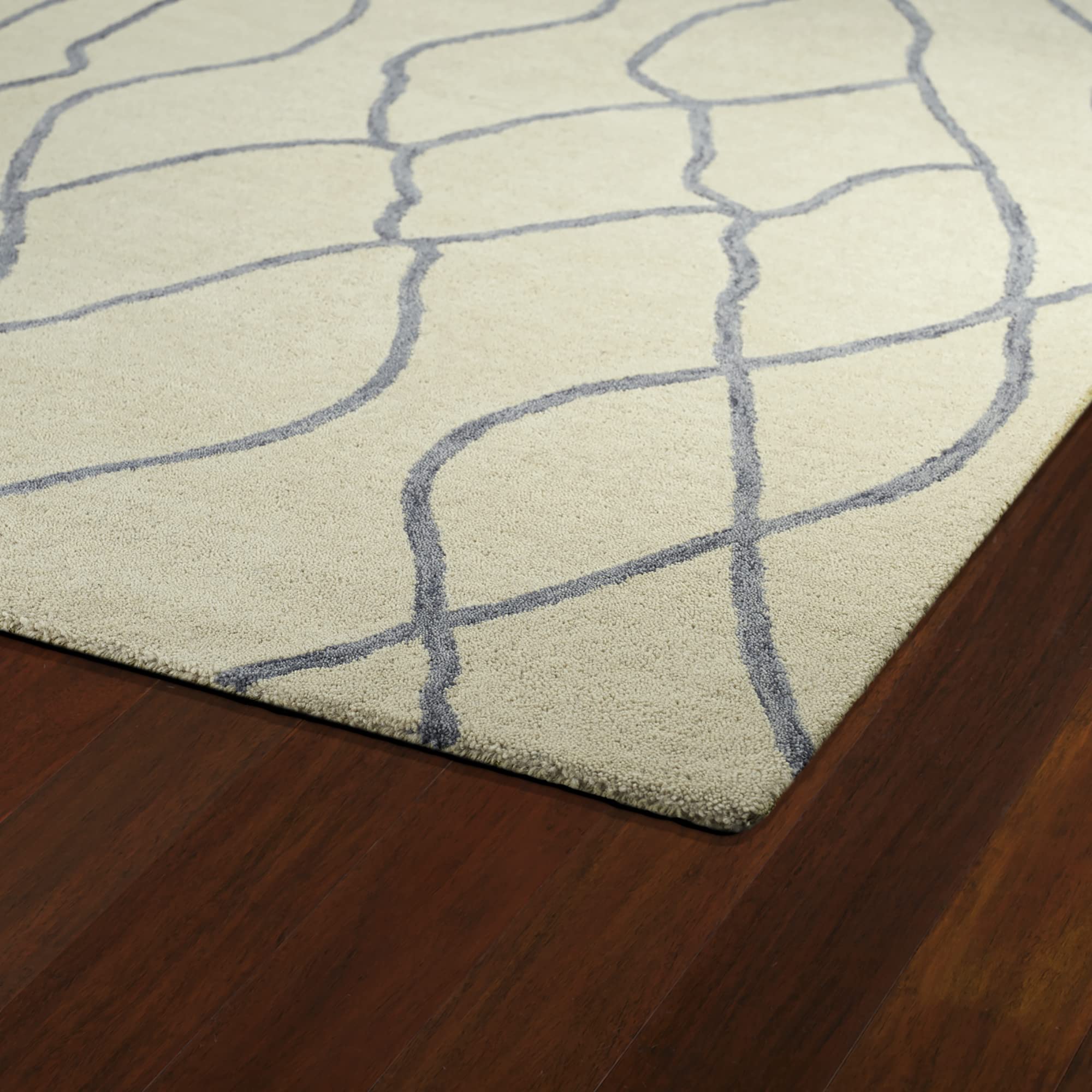 Kaleen Rugs Casablanca Ivory Runner Rug 2'6
