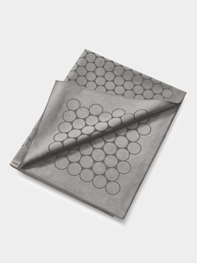 Non-Slip Agoy Gecko Touch Yoga Towel - Ultra Absorbent & Eco-Friendly for Hot Yoga, Pilates & Workouts - Perfect for Grip & Sweat Control in Studios or Home Gym