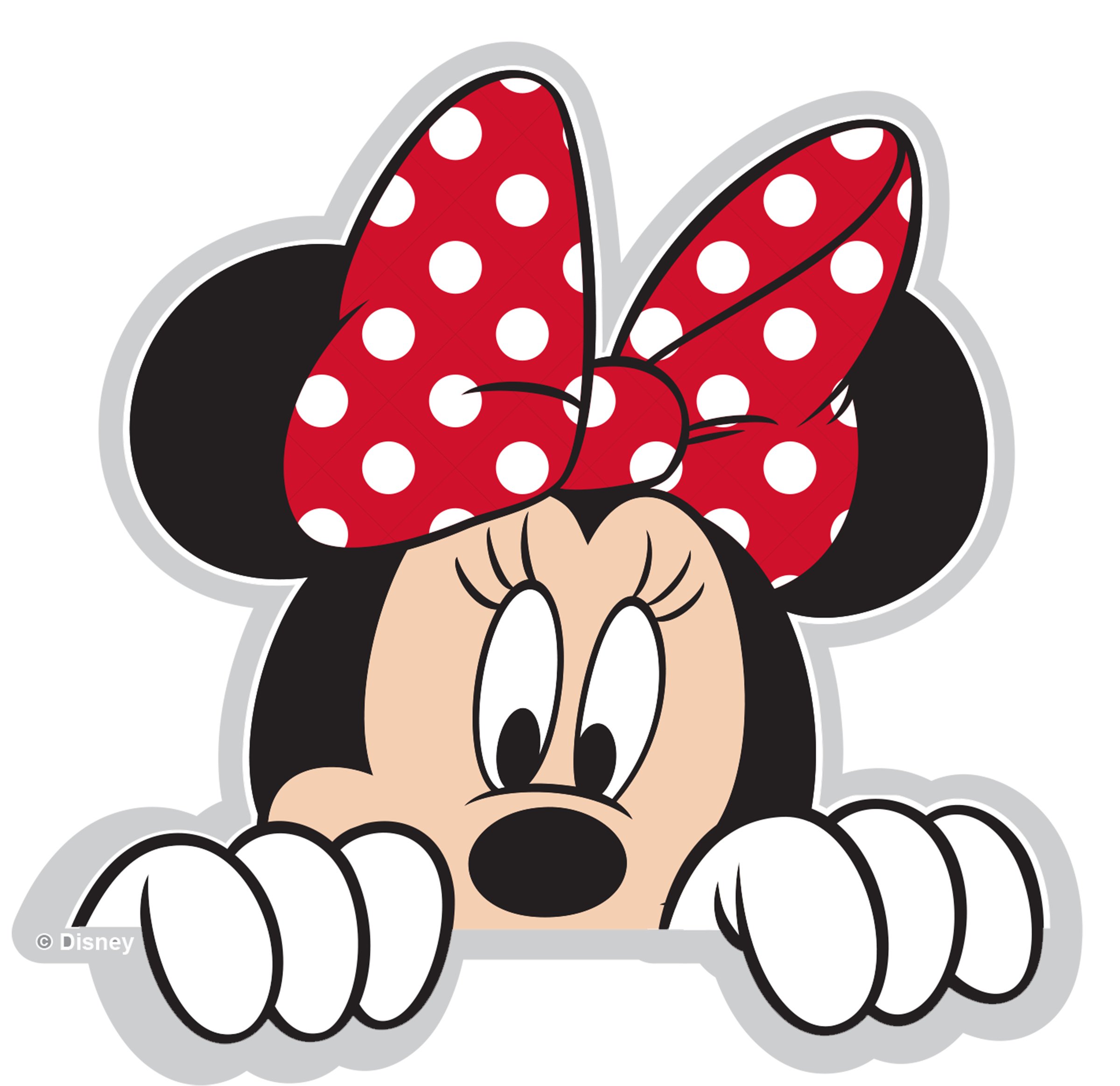 Minnie Mouse Stick-On Decals - 25021 Chroma - Fun & Easy Wall Decor for Kids' Rooms, Nursery, and Play Areas