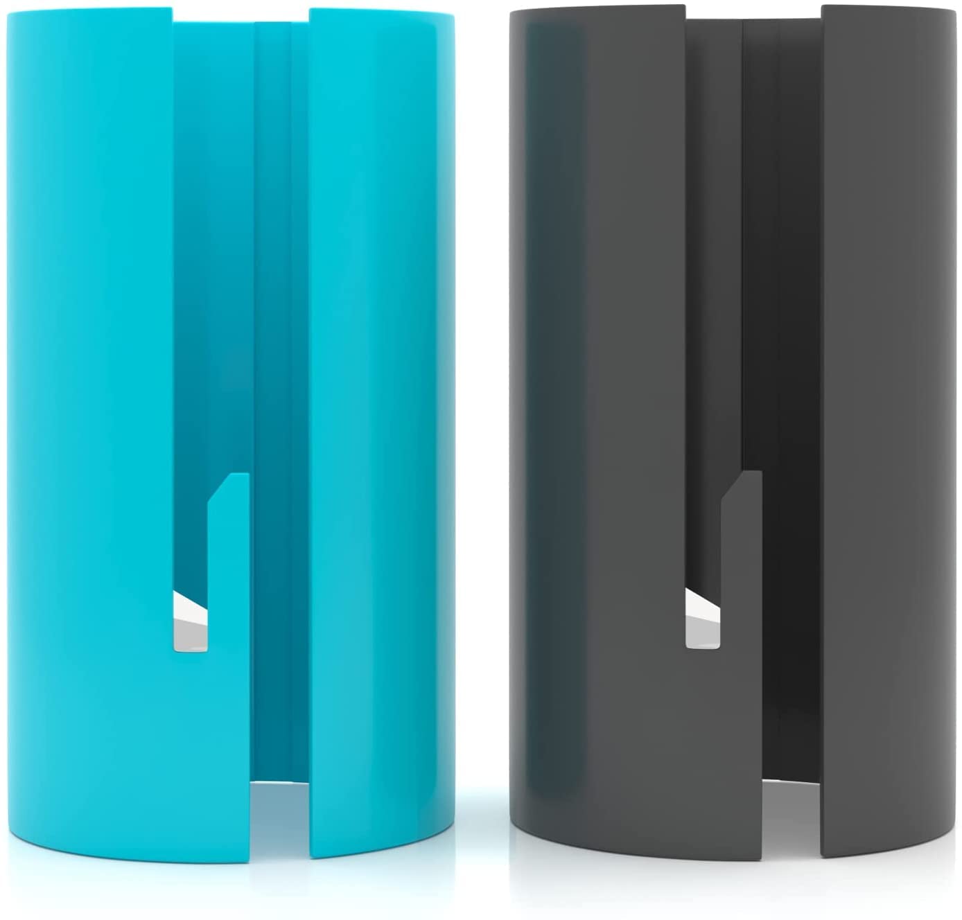 2PCS Gift Wrap Cutter - Portable Sliding Wrapping Paper Roll Cutter Tool for Wall Sticker Decorations & Gift Packaging - Perfect for Christmas, Thanksgiving, Birthday & Party Gift Wrapping (Ideal for Home, Office & Craft Projects)