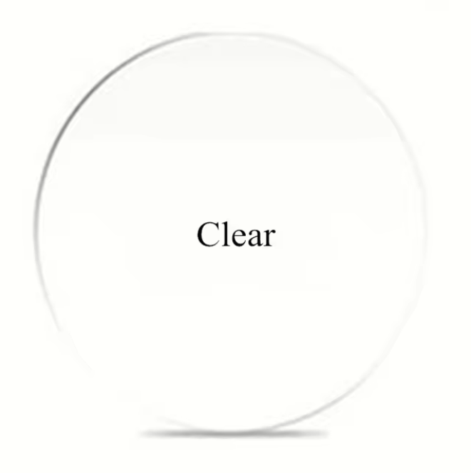 1.67 Index MR-7 Single Vision Clear Lenses - High Index Thin & Lightweight Eyeglass Lenses for Myopia & Hyperopia - Perfect for Daily Wear, Reading & Computer Use