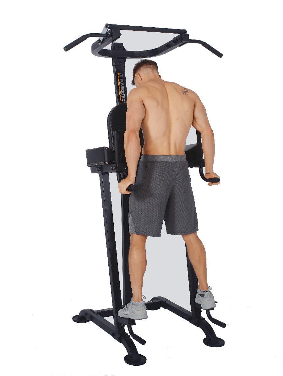 Powertec Basic Trainer / VKR Pull Up Bar - Heavy Duty Home Gym Equipment for Strength Training & Fitness Workouts - Perfect for Pull Ups, Chin Ups & Bodyweight Exercises in Garage or Home Gym