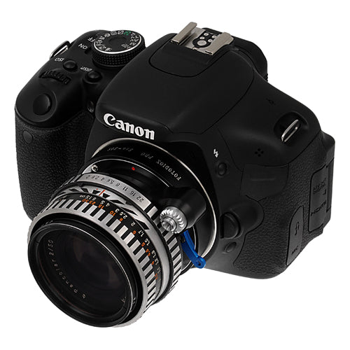 Fotodiox Pro Lens Mount Adapter - Exakta & Auto Topcon SLR Lens to Canon EOS EF/EF-S Camera Adapter with v10 Focus Confirmation Chip - Perfect for DSLR Photography & Videography