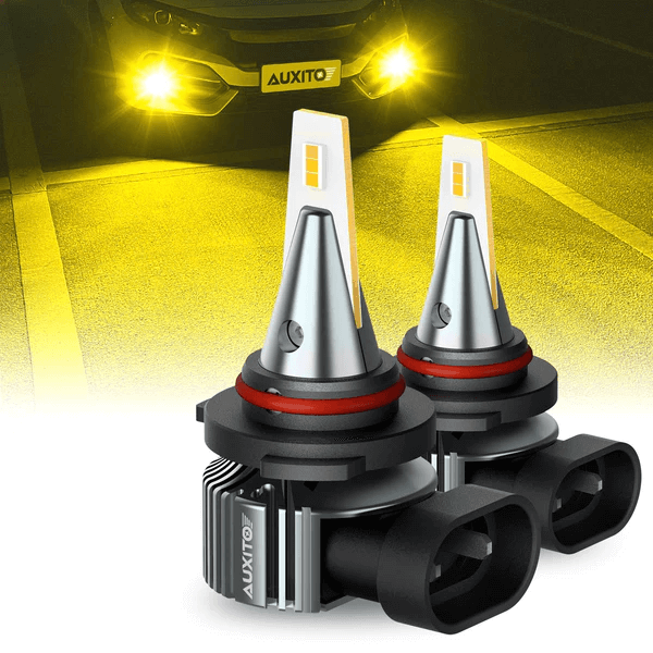 2000-2004 Ford F-250 H10/9145 LED Fog Light Bulbs - 6000K Cool White - Upgrade for Better Visibility in Rain & Fog Driving Conditions