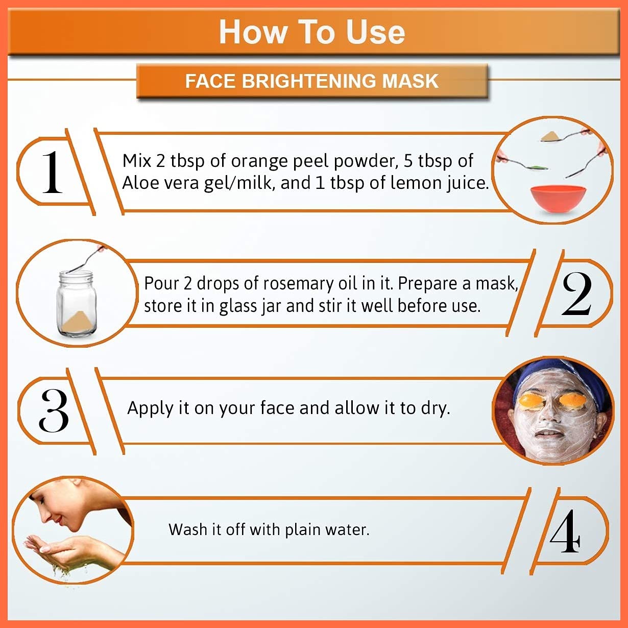 **100% Pure Reetha Powder & Natural Herbal Orange Peel Powder Combo Pack (200g) - Organic Hair & Skin Care for Shine & Glow - DIY Beauty & Ayurvedic Remedies**