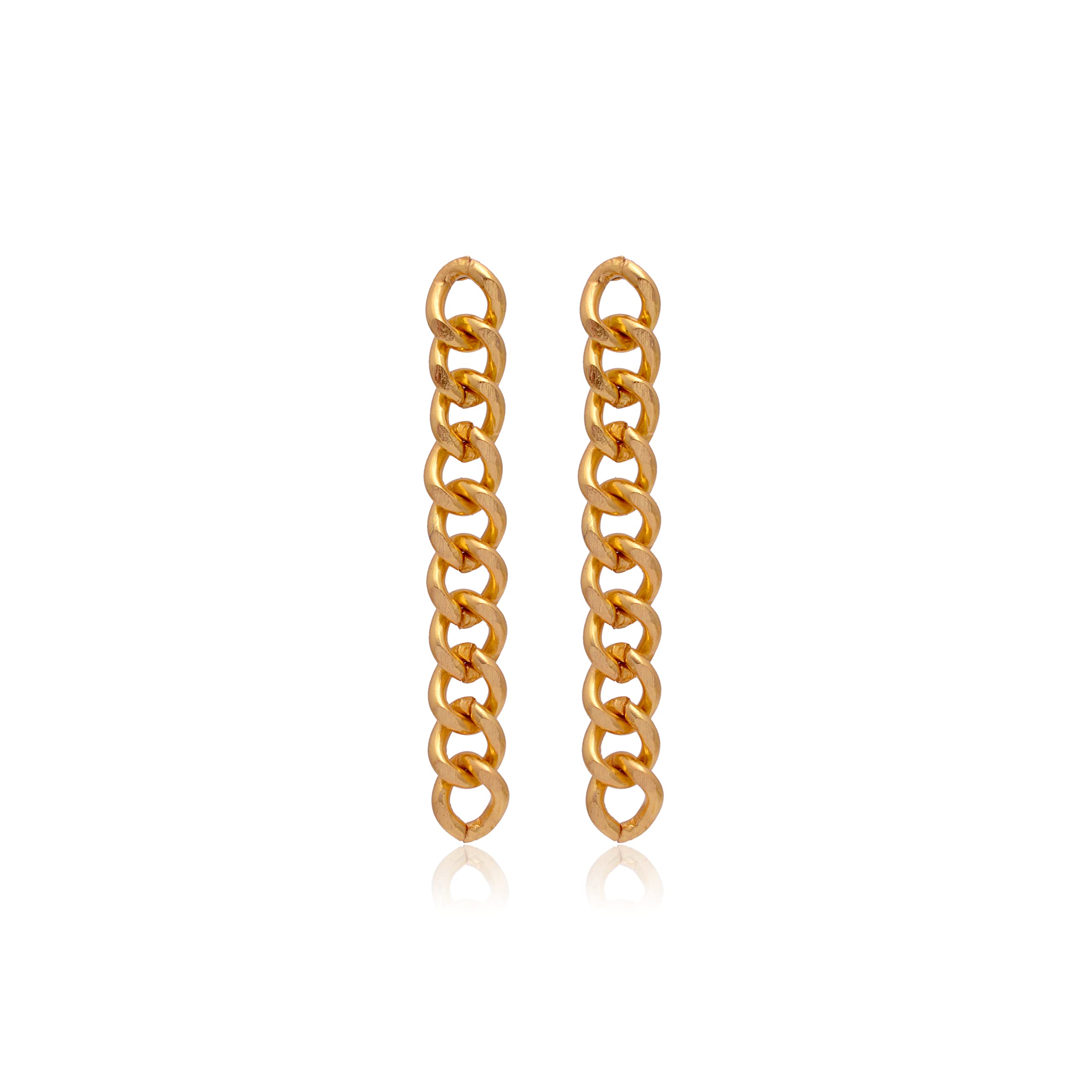18K Yellow Gold Plated Handmade Earrings for Women - Elegant Fashion Jewelry Gift for Her - Designer Gold Filled Earrings VE-601 | Perfect for Date Nights, Weddings & Special Occasions
